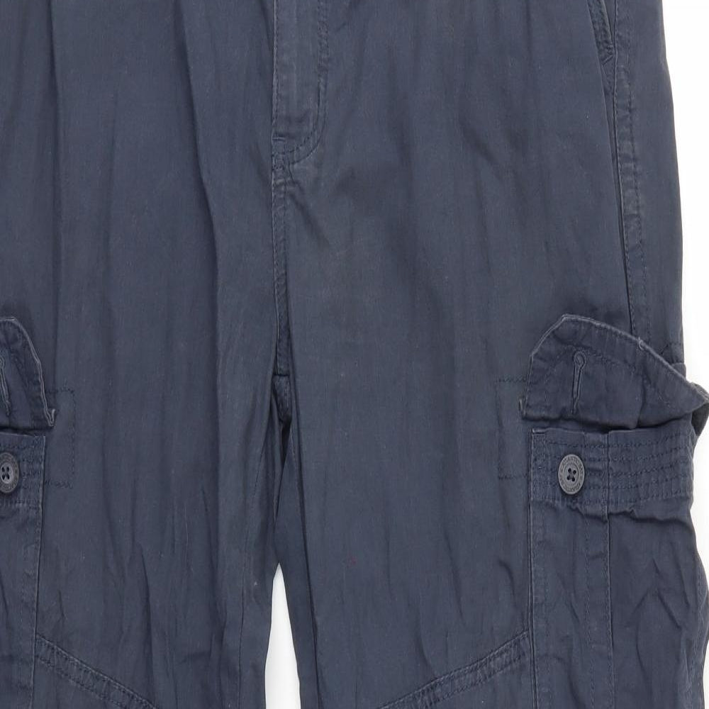 Atlantic Bay Mens Blue   Trousers  Size 38 in L31 in