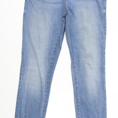 M&S Womens Blue   Skinny Jeans Size 28 in L27 in