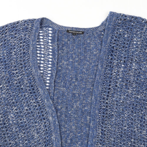 Warehouse Womens Blue   Cardigan Jumper Size S