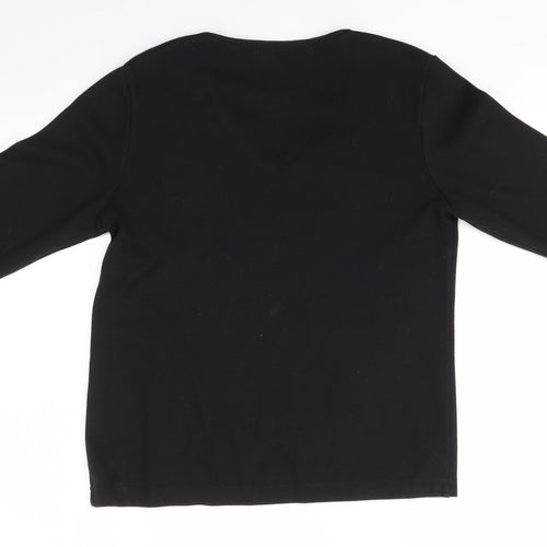 Emreco Womens Black   Pullover Jumper Size 14