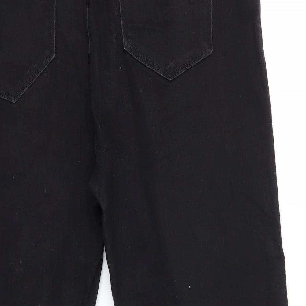 PEP & CO Womens Black   Cropped Jeans Size 14 L21 in