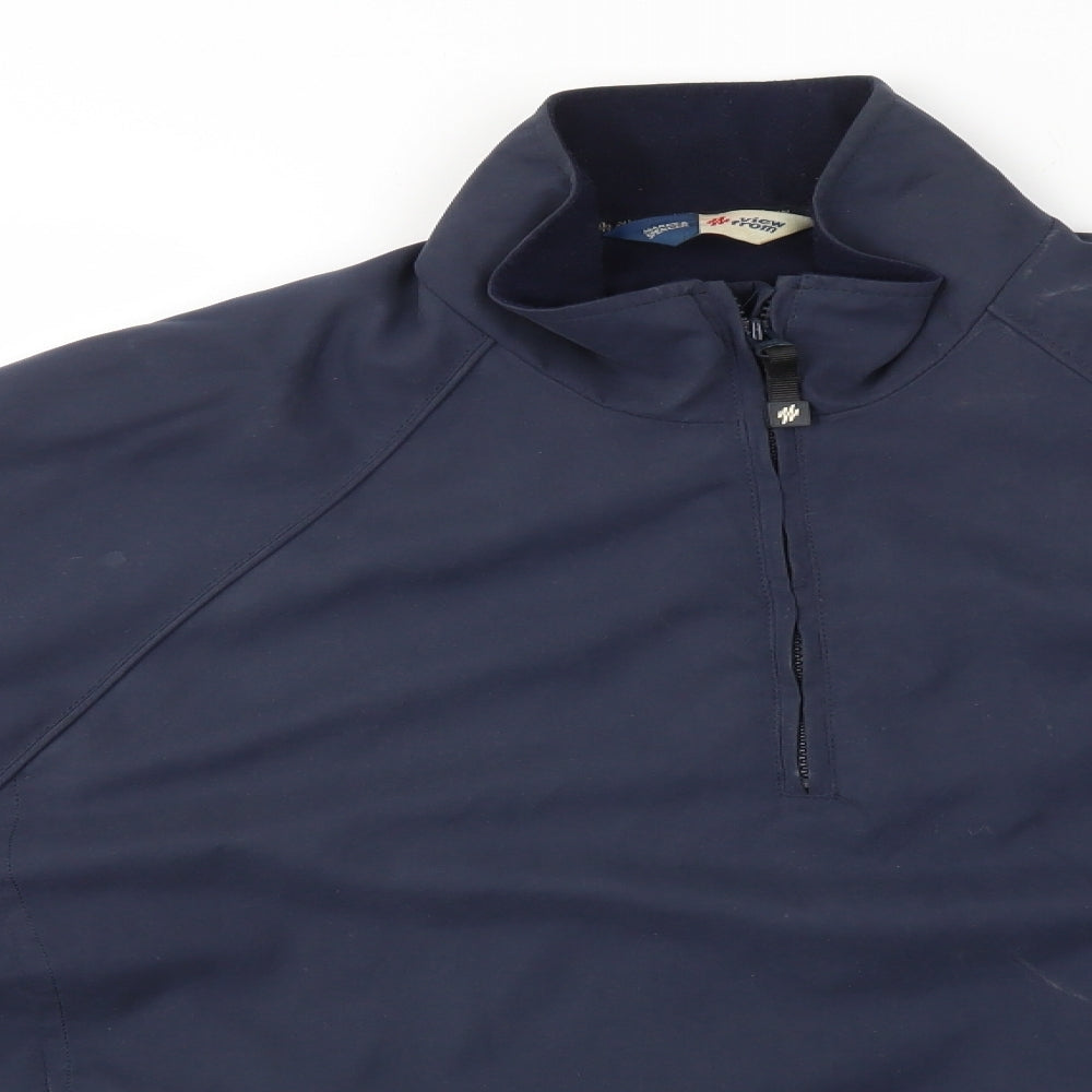 M&S Mens Blue   Jacket Coat Size M  - VIEW FROM