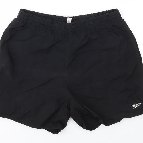 Speedo Mens Black   Sweat Shorts Size L