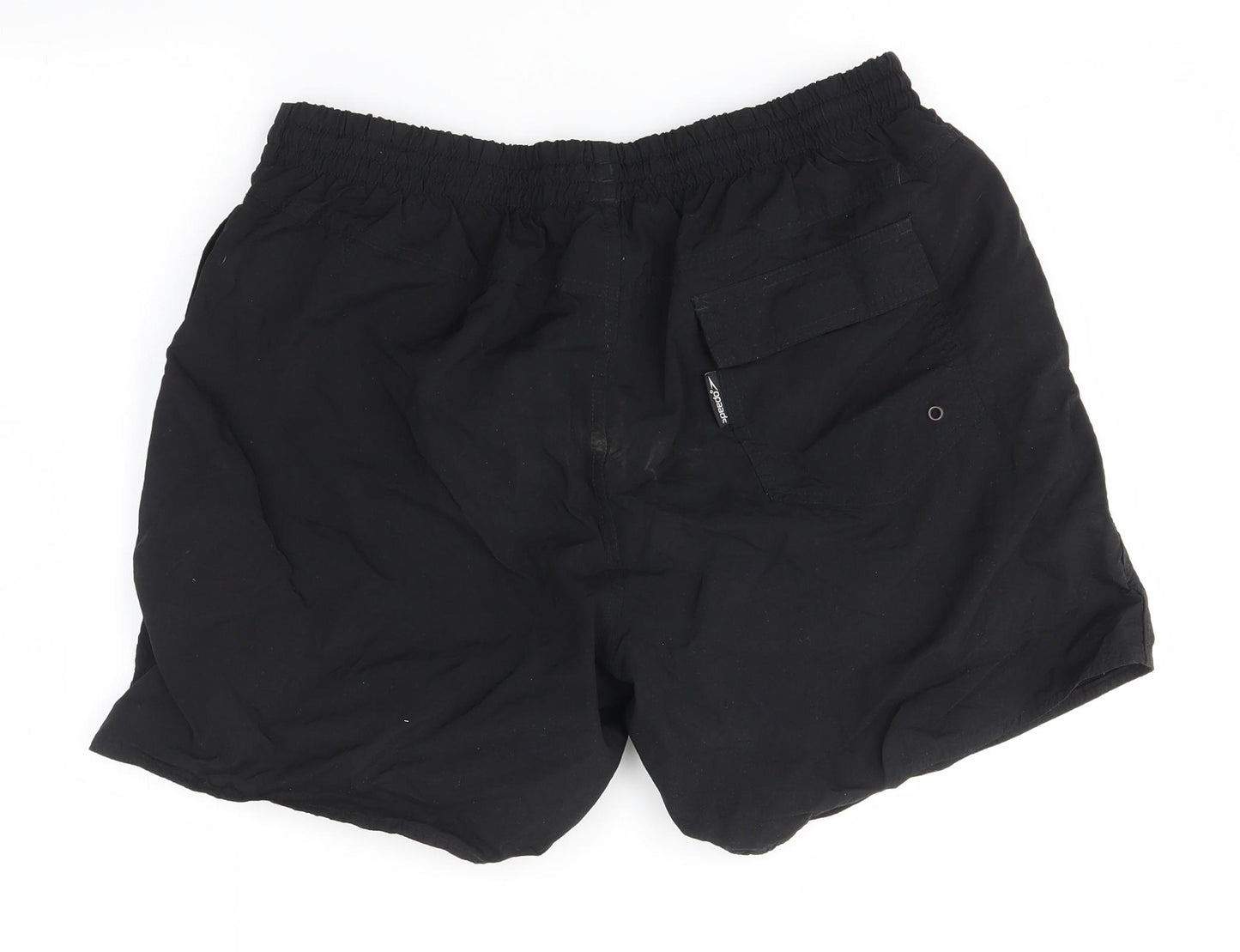 Speedo Mens Black   Sweat Shorts Size L