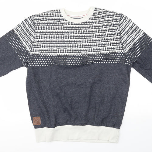 Preworn Mens Multicoloured   Pullover Jumper Size M  - Festive