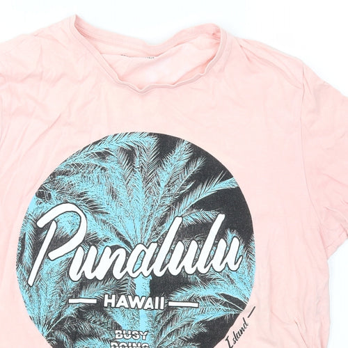 Primark Womens Pink   Basic T-Shirt Size L