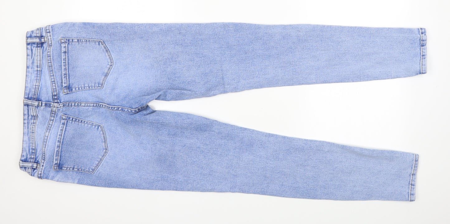 George Womens Blue   Skinny Jeans Size 10 L27 in