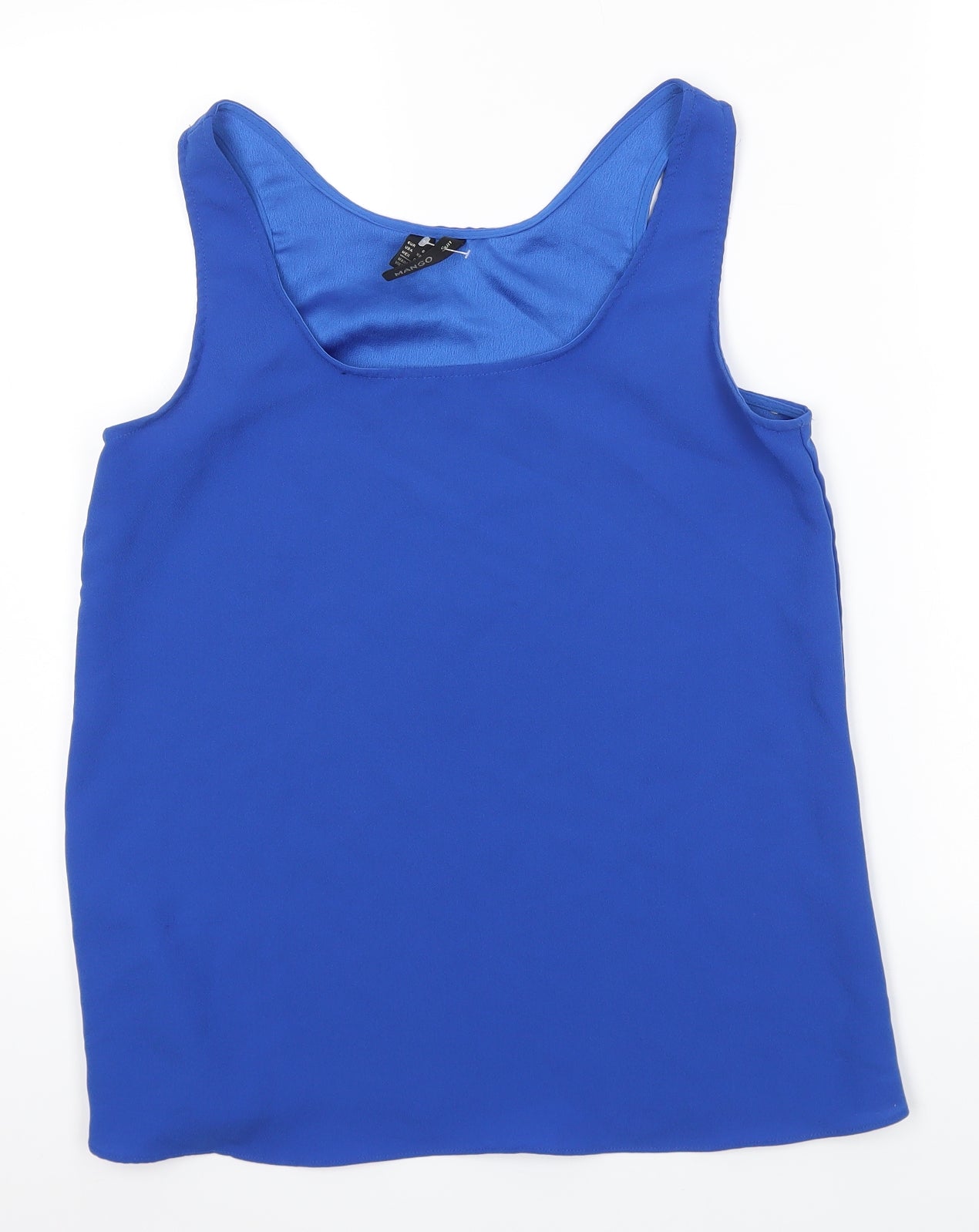 Mango Womens Blue   Basic Tank Size S