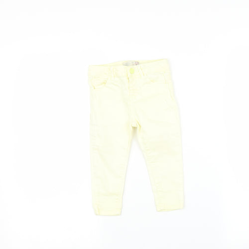 Zara Baby Yellow    Trousers Size 12-18 Months