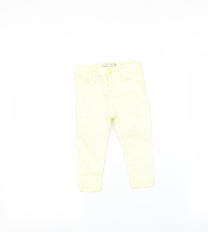 Zara Baby Yellow    Trousers Size 12-18 Months