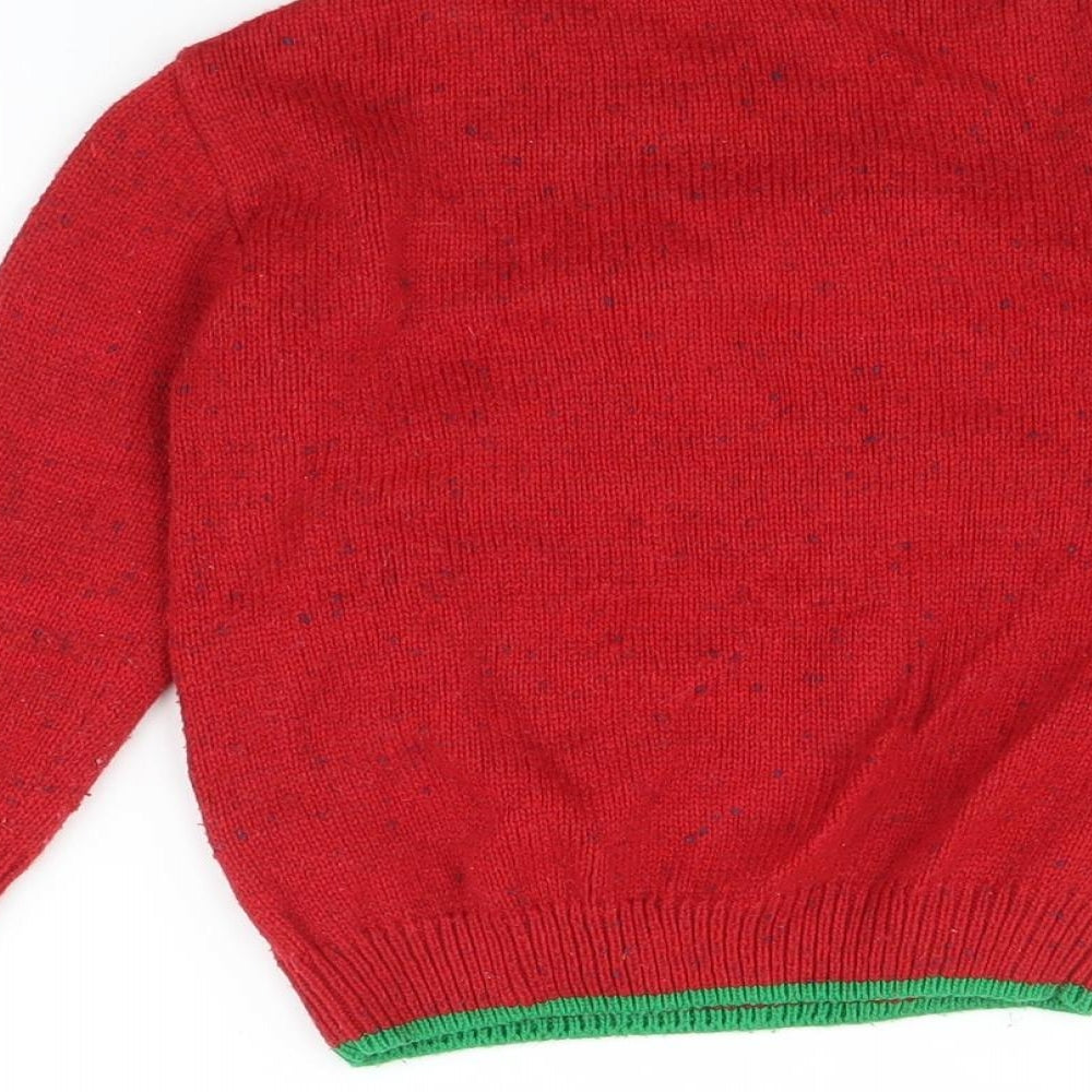 Nutmeg Boys Multicoloured   Pullover Jumper Size 2-3 Years  - Christmas jumper