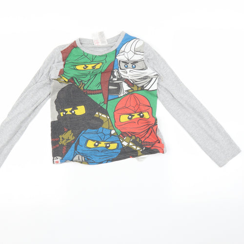 LEGO Boys Multicoloured   Basic T-Shirt Size 9-10 Years  - Lego Ninjago