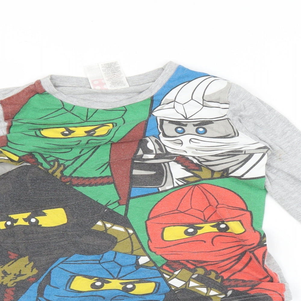 LEGO Boys Multicoloured   Basic T-Shirt Size 9-10 Years  - Lego Ninjago