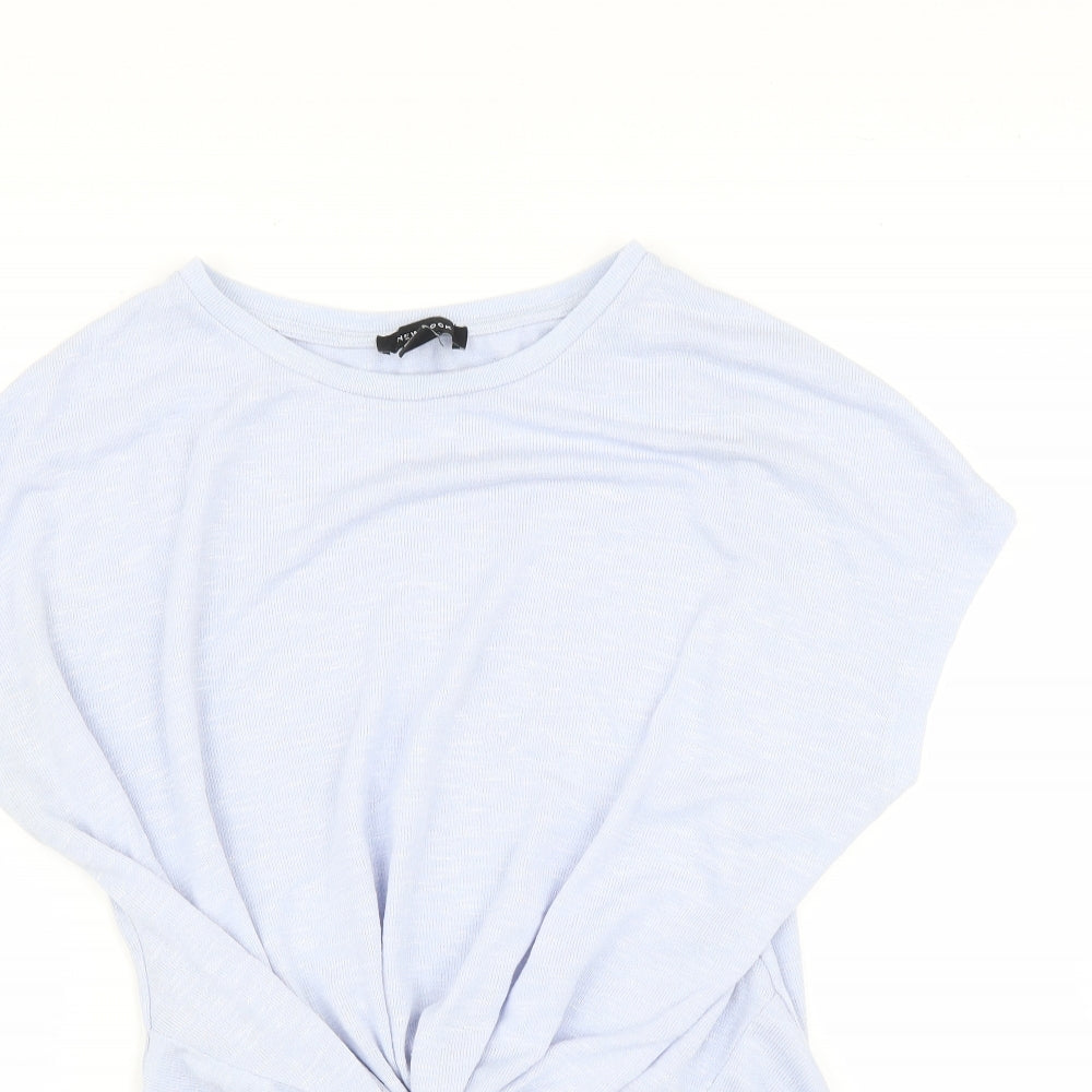 New Look Womens Blue   Basic T-Shirt Size M