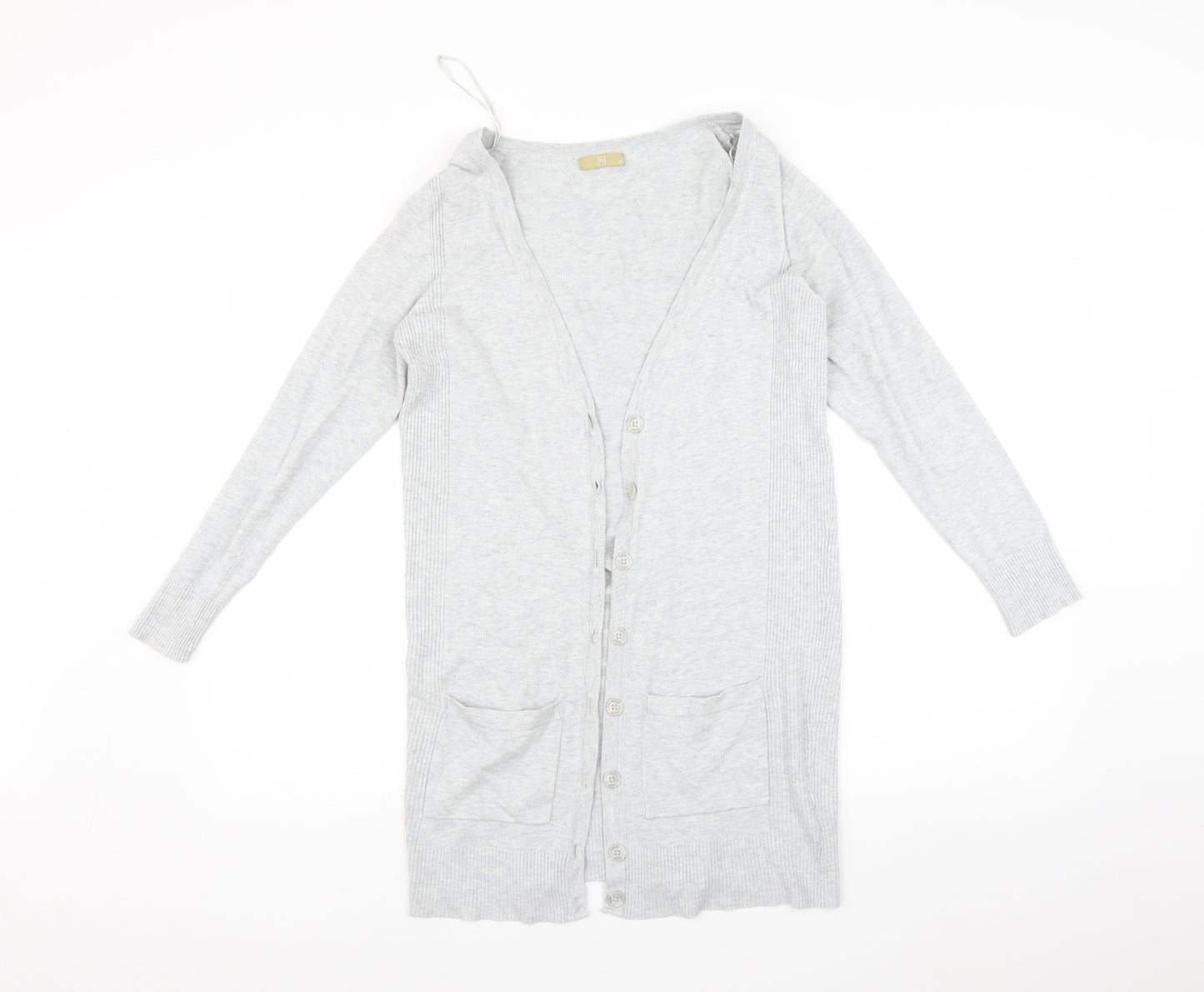 TU Womens Grey   Cardigan Jumper Size 12