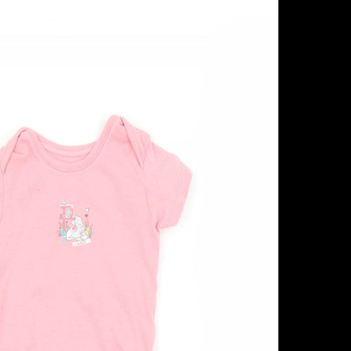 George Baby Pink   Babygrow One-Piece Size 9-12 Months  - bambi