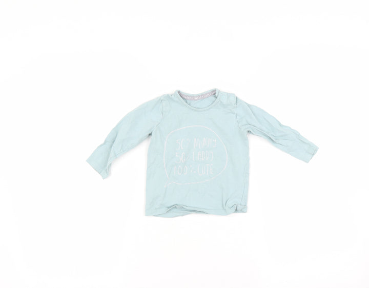 George Baby Blue   Basic T-Shirt Size 9-12 Months