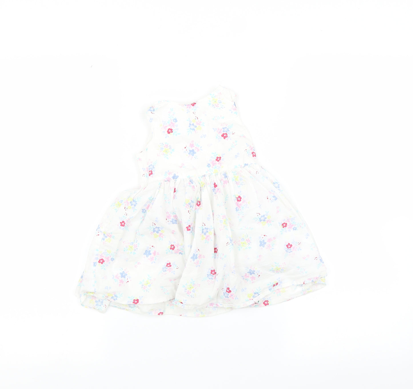 Primark Baby Multicoloured Floral  Fit & Flare  Size 12-18 Months