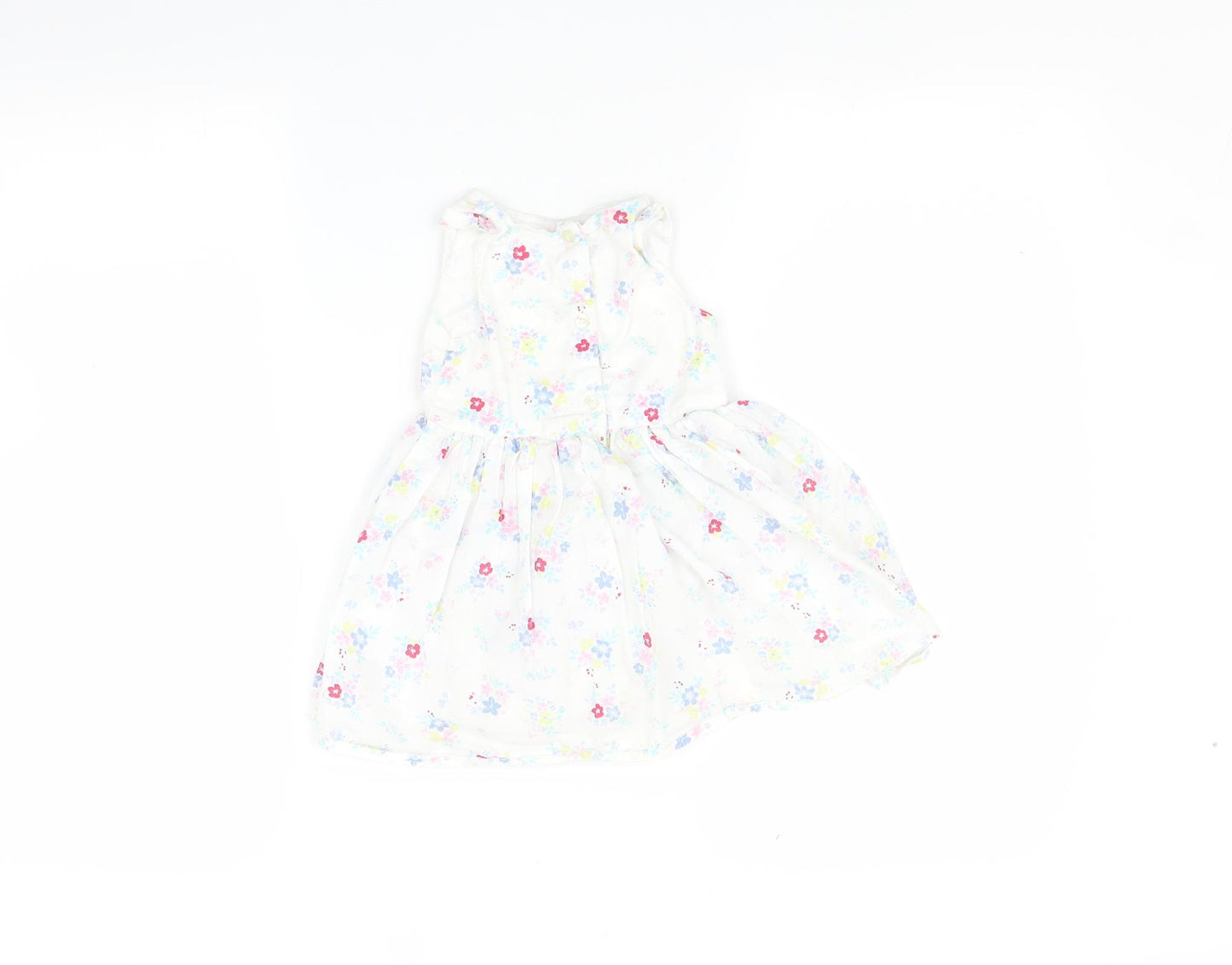Primark Baby Multicoloured Floral  Fit & Flare  Size 12-18 Months