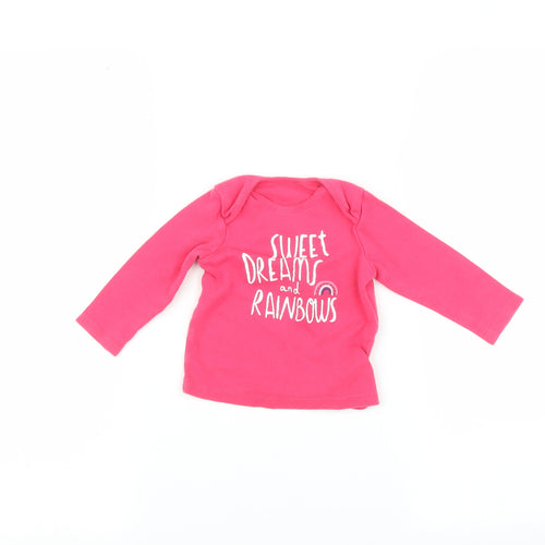 F&F Baby Pink   Basic T-Shirt Size 6-9 Months