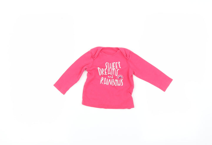 F&F Baby Pink   Basic T-Shirt Size 6-9 Months