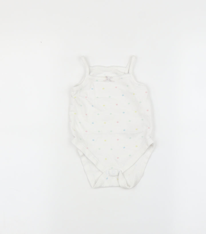 Primark Baby Multicoloured Polka Dot Romper One-Piece Size 9-12 Months
