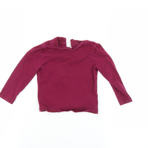 Early days Baby Purple   Basic T-Shirt Size 9-12 Months