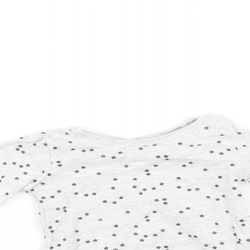 Primark Baby Grey   Basic T-Shirt Size 6-9 Months