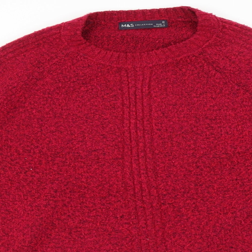 Marks and Spencer Womens Pink   Pullover Jumper Size M