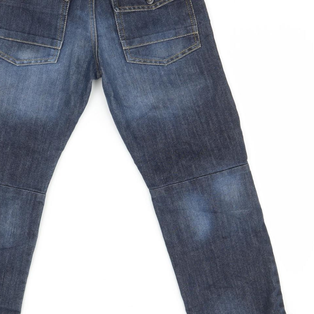 Ripstop Boys Blue   Straight Jeans Size 9 Years