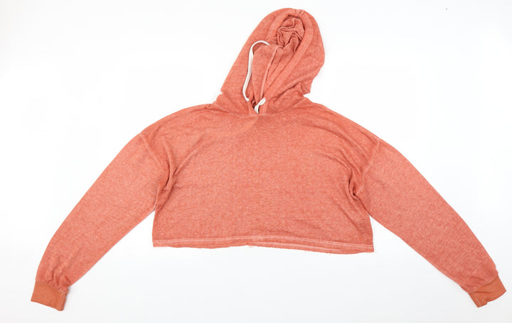 Preworn Womens Orange    Hoodie Size M