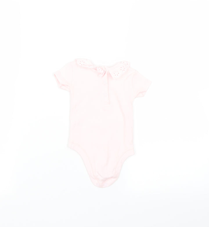 George Baby Pink Babygrow One-Piece Size 0-3 Months