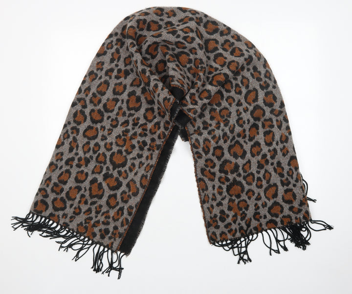 TU Womens Multicoloured Animal Print Shawl/Wrap
