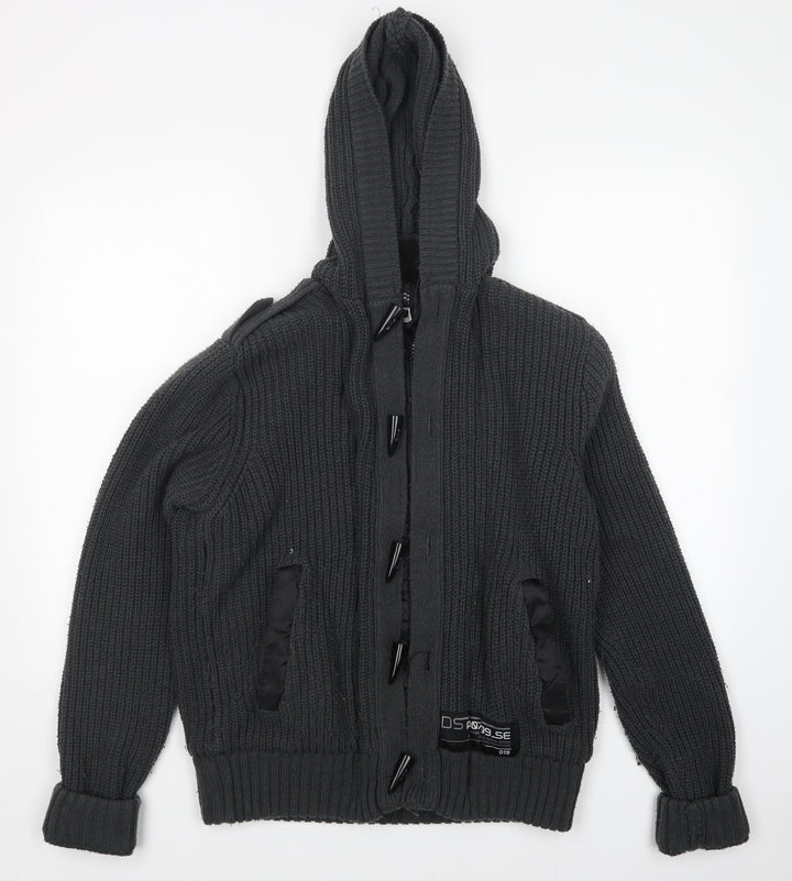 D-Struct Mens Green Jacket Coatigan Size M