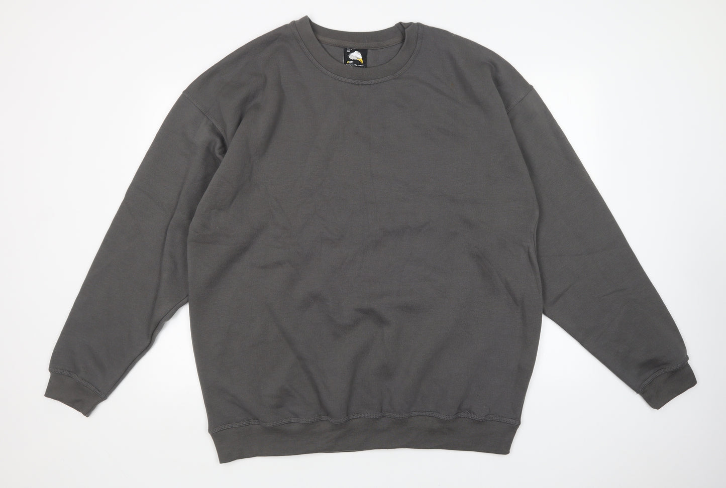 orn Mens Grey   Pullover Sweatshirt Size 2XL