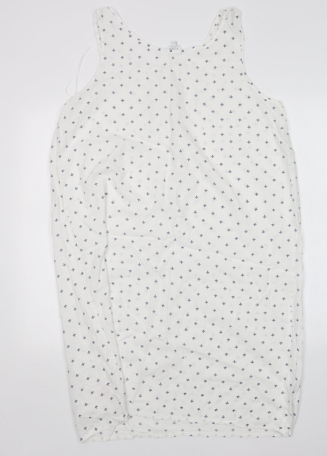 Debenhams Womens White Floral   Dress Size 16