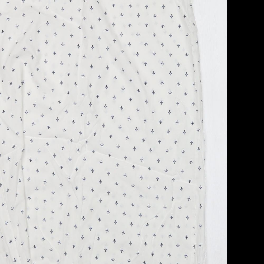 Debenhams Womens White Floral   Dress Size 16