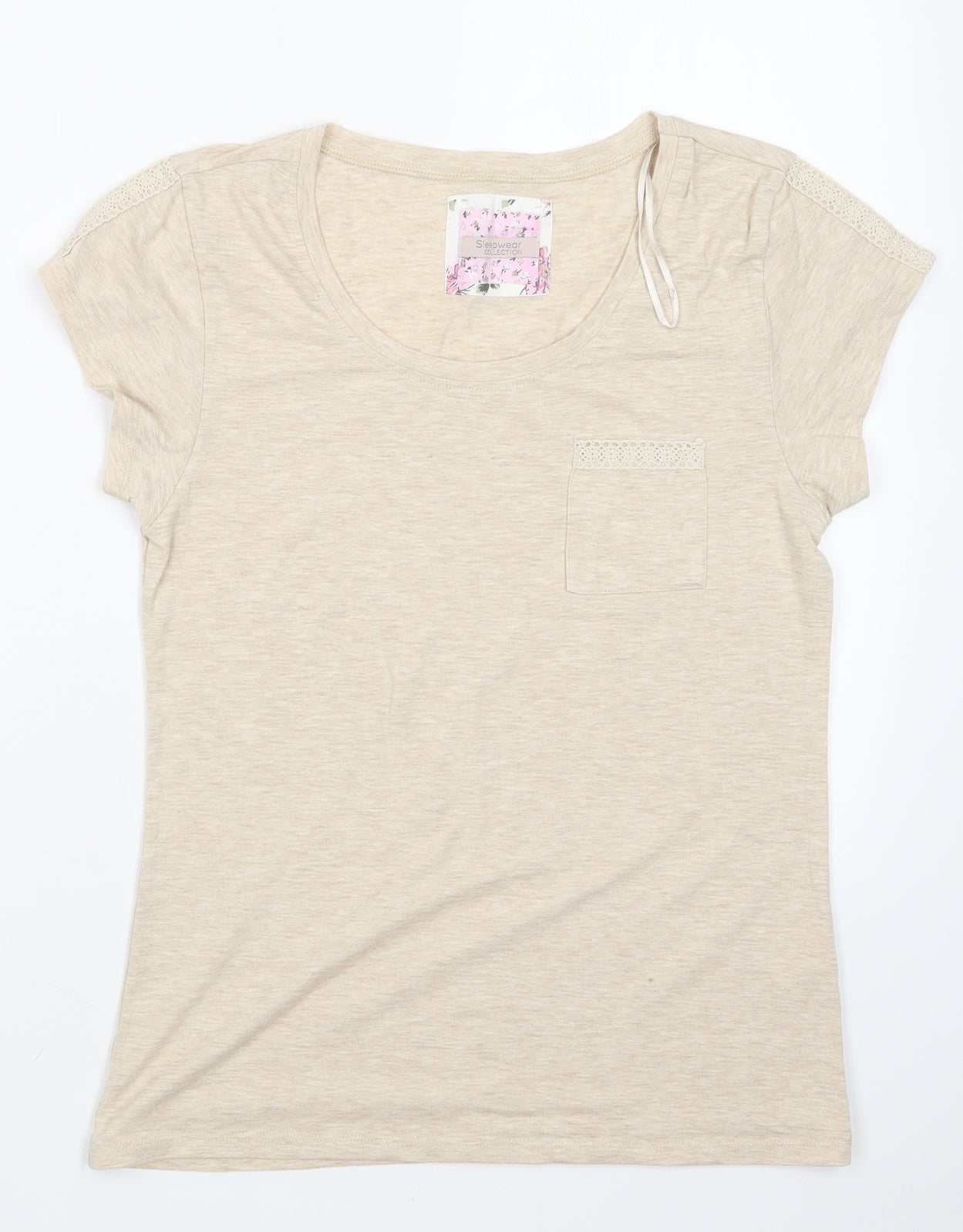 Matalan Womens Beige   Top Pyjama Top Size 14