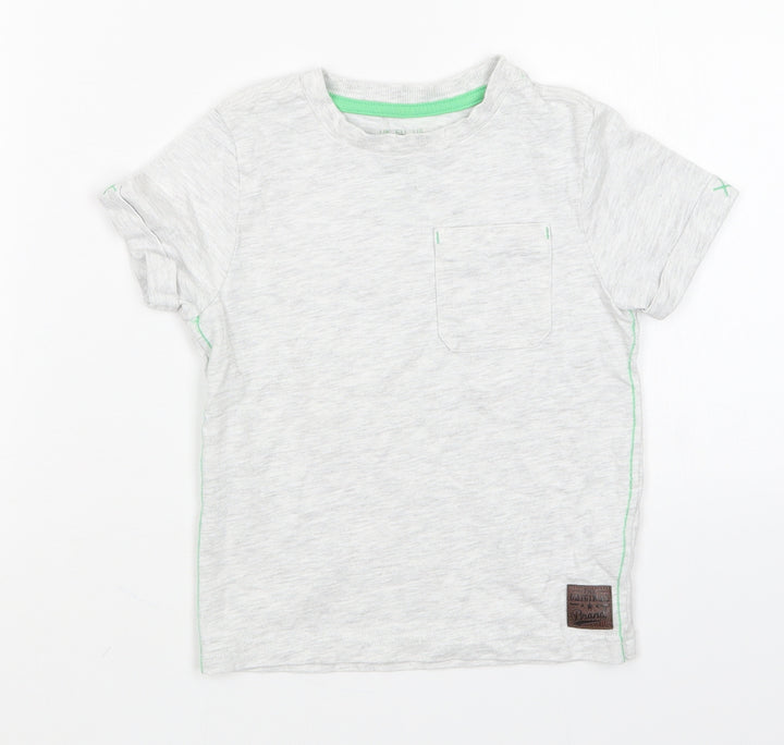 F&F Boys Grey   Basic T-Shirt Size 2-3 Years