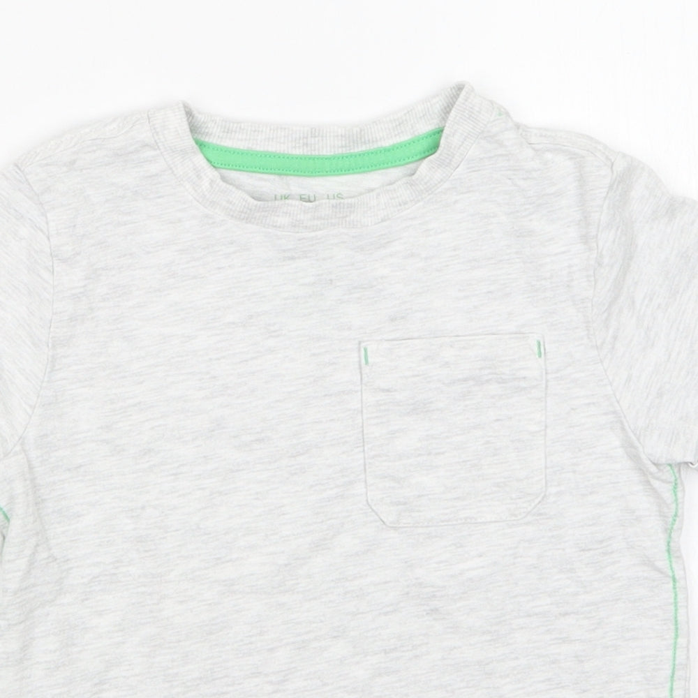 F&F Boys Grey   Basic T-Shirt Size 2-3 Years