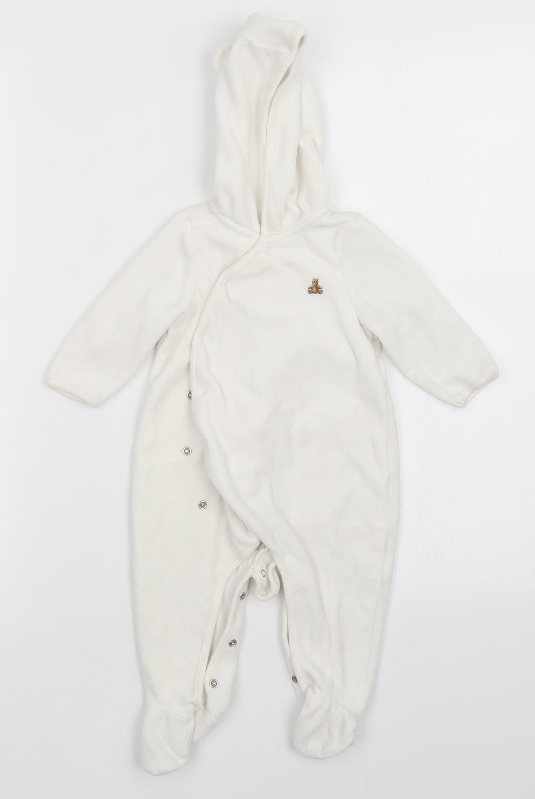 Gap Baby White   Babygrow One-Piece Size 6-9 Months