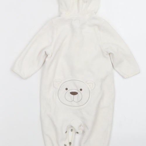Gap Baby White   Babygrow One-Piece Size 6-9 Months