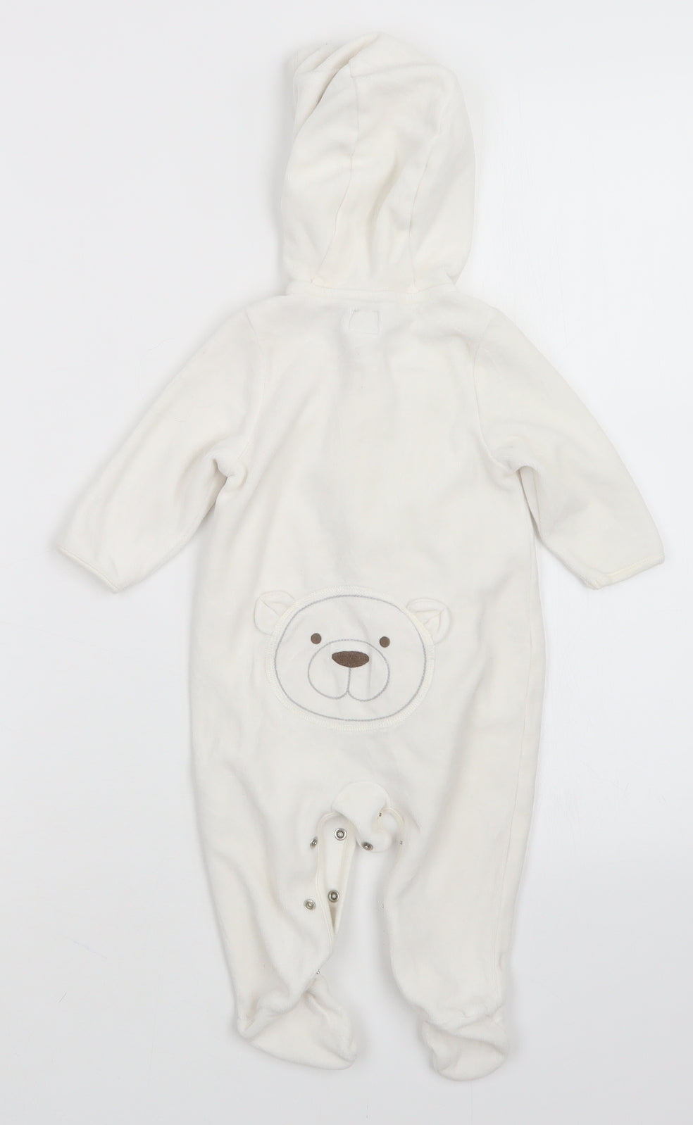 Gap Baby White   Babygrow One-Piece Size 6-9 Months