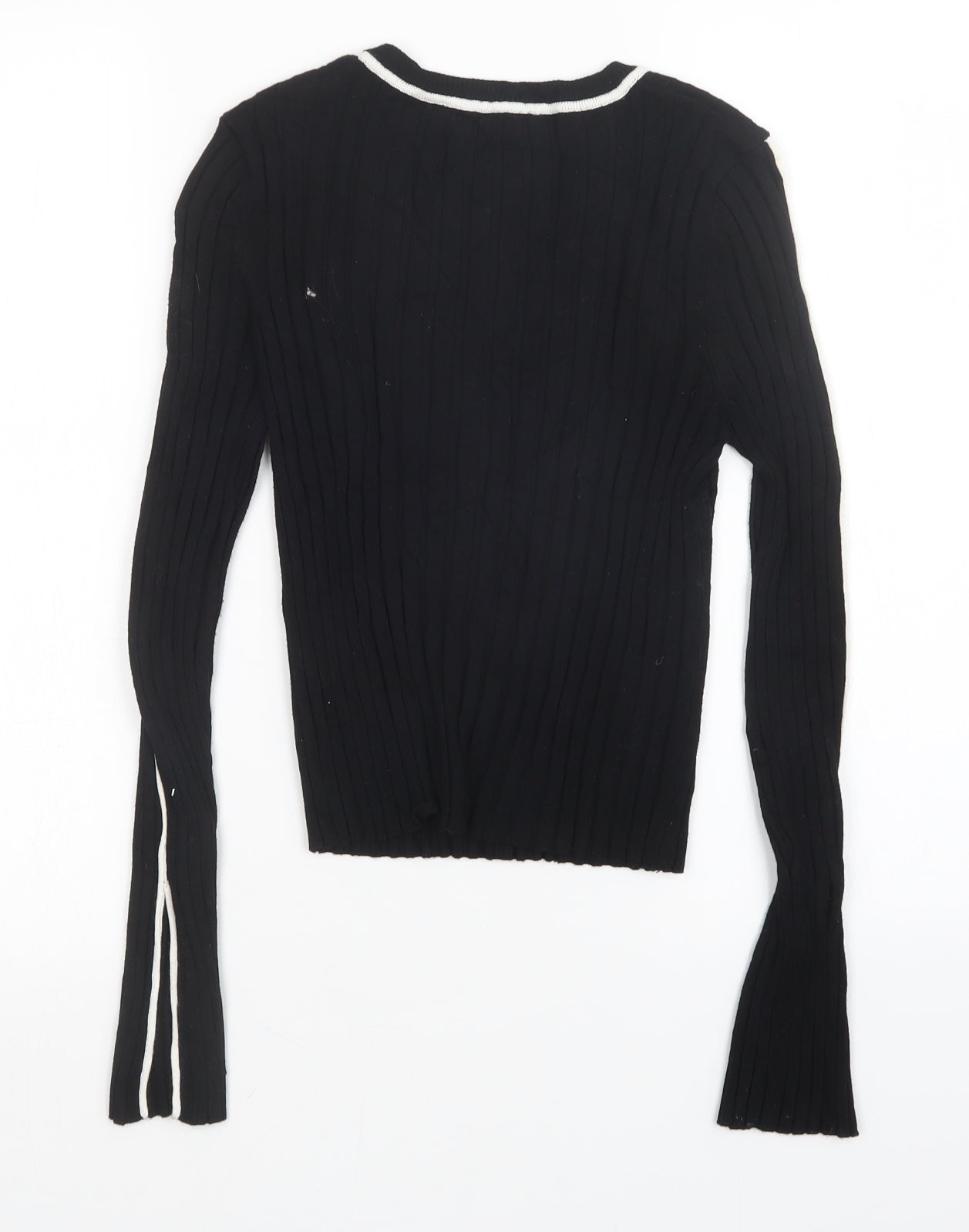 Zara Womens Black   Pullover Jumper Size M