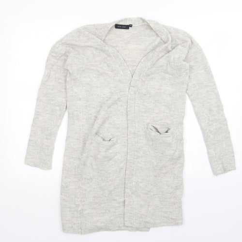 New Look Womens Grey   Cardigan Jumper Size S
