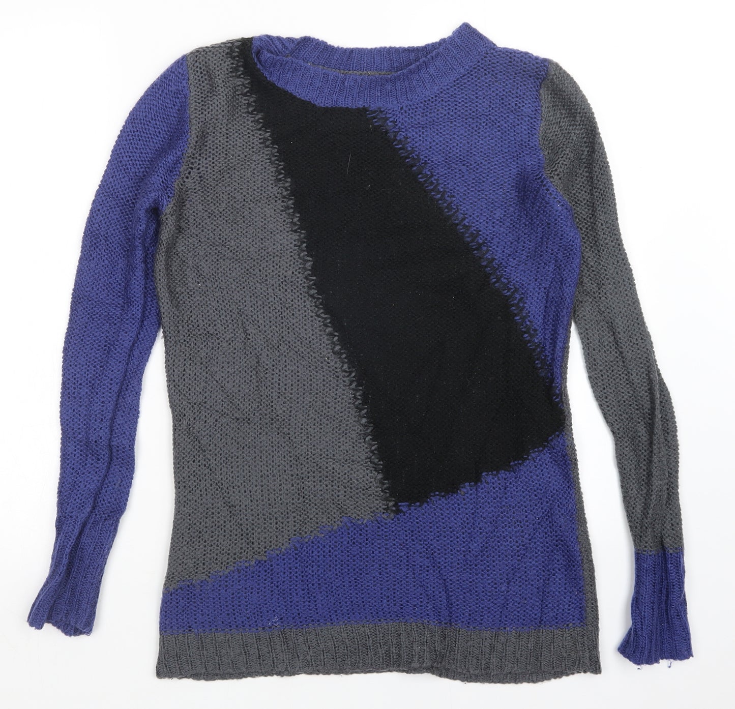 Influence Womens Multicoloured   Pullover Jumper Size 10