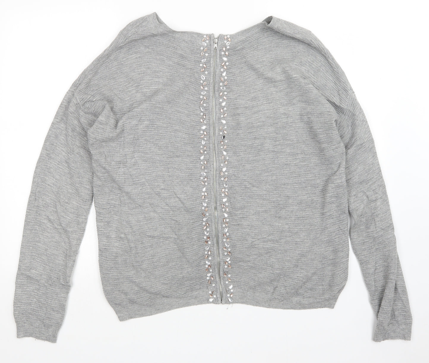 NEXT Womens Grey   Pullover Jumper Size 12