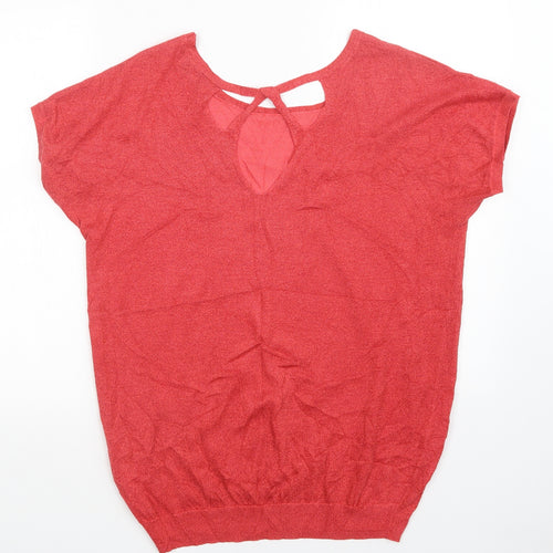 NEXT Womens Red   Pullover Jumper Size 14