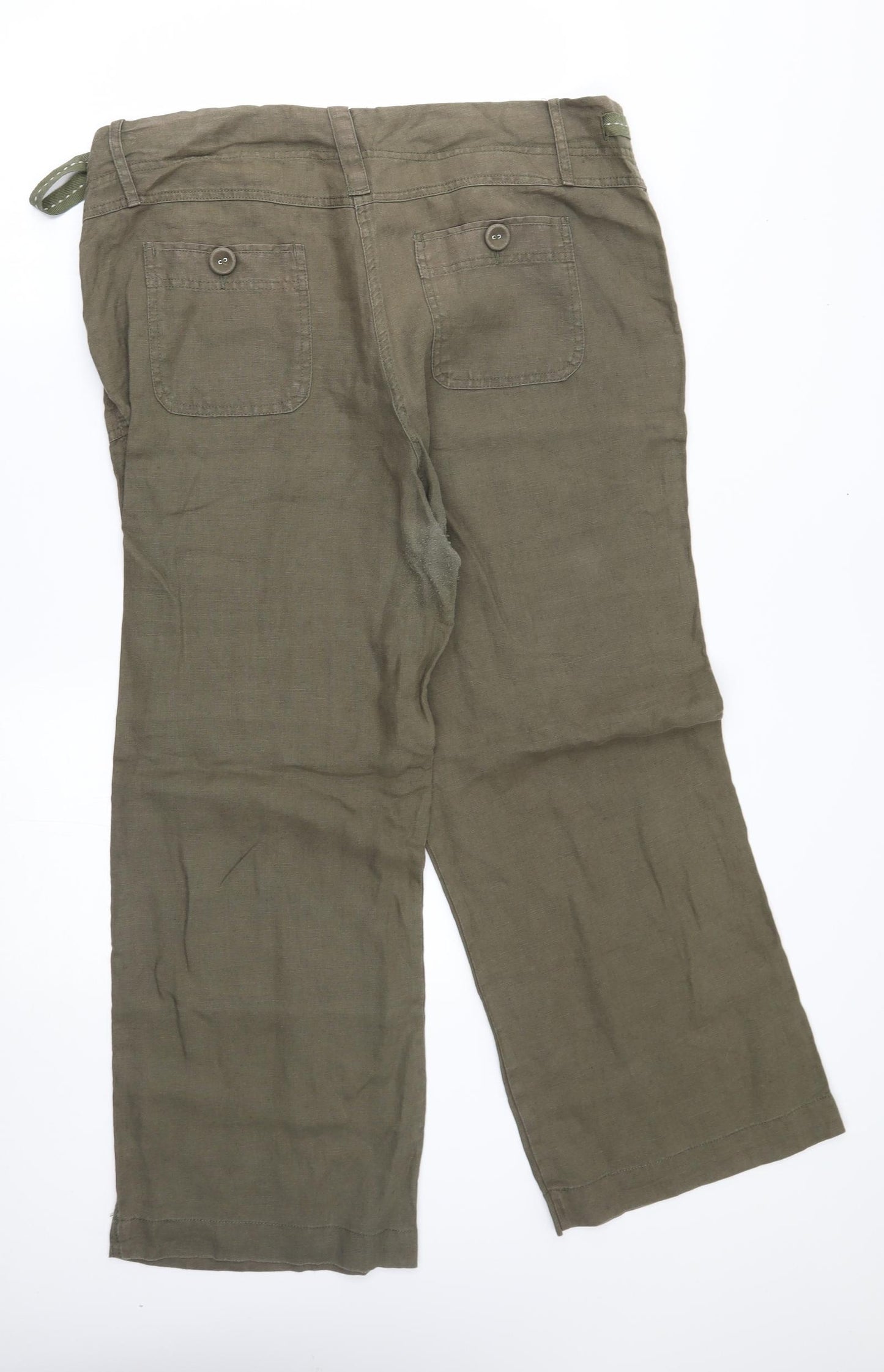 George Womens Green   Trousers  Size 18 L28 in