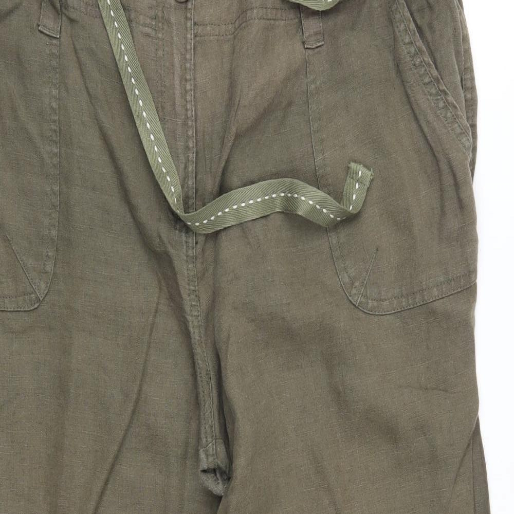 George Womens Green   Trousers  Size 18 L28 in